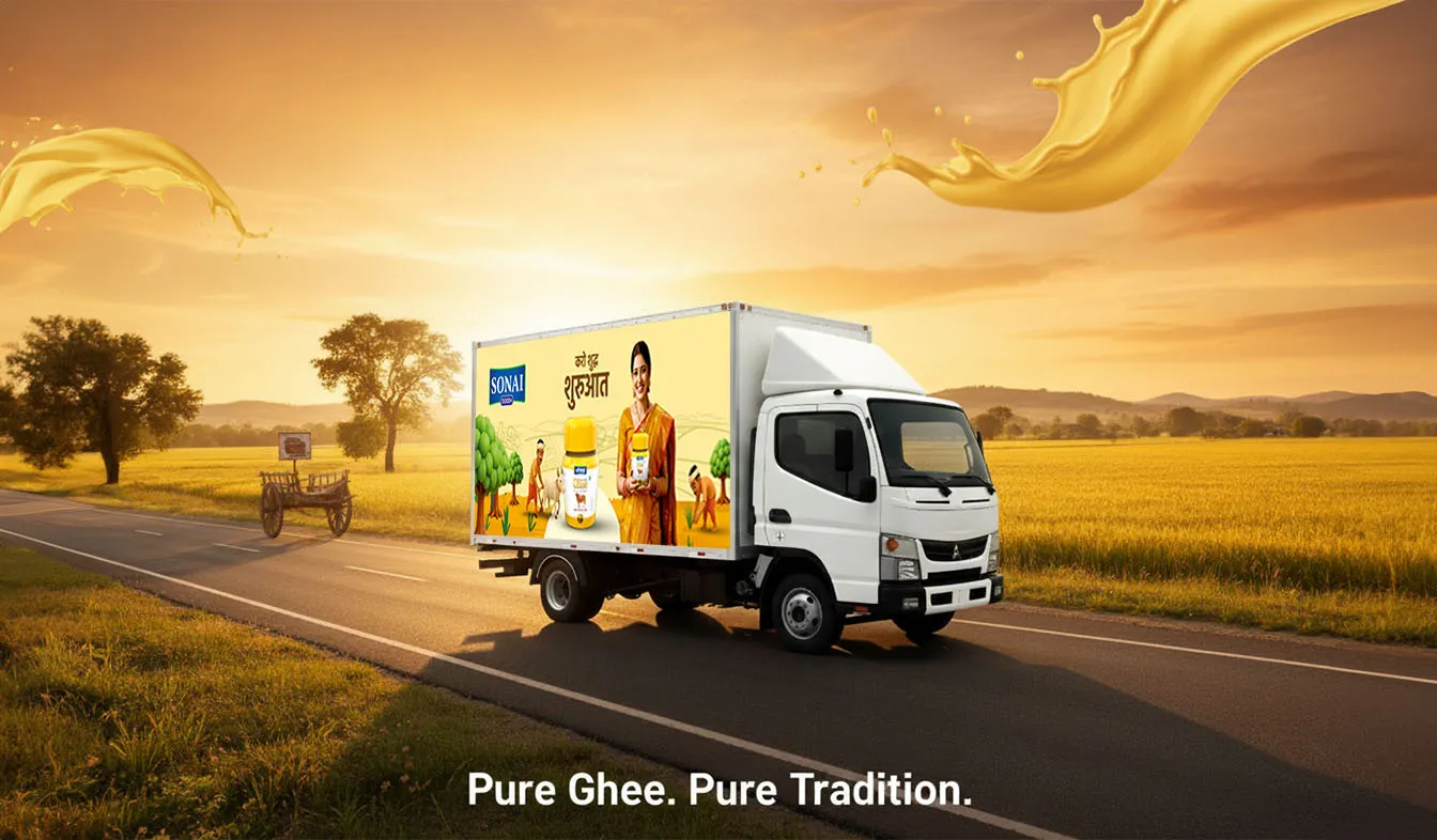 Sonai Truck Branding Banner