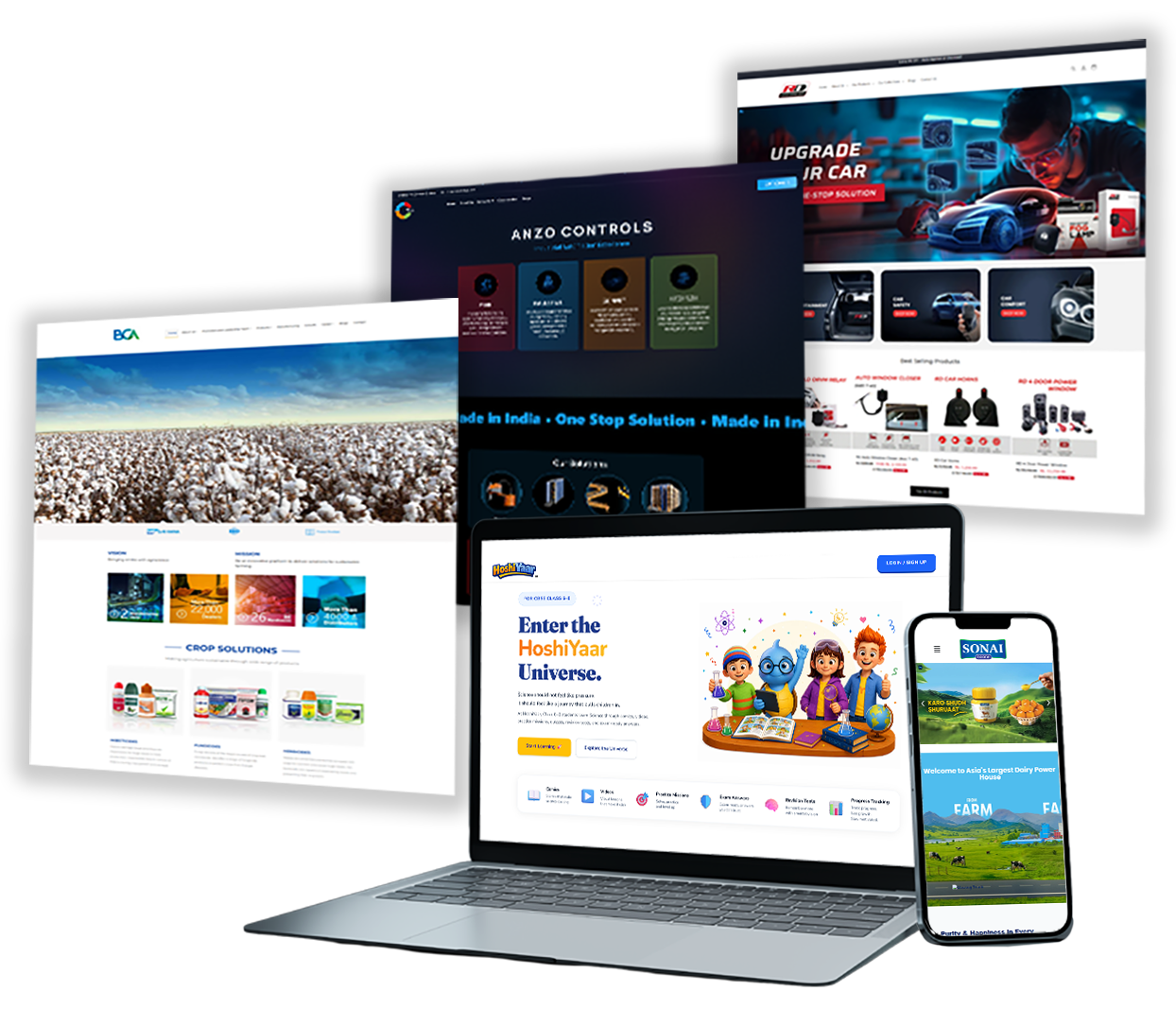 Creative Garage - Premium Website Development Showcase