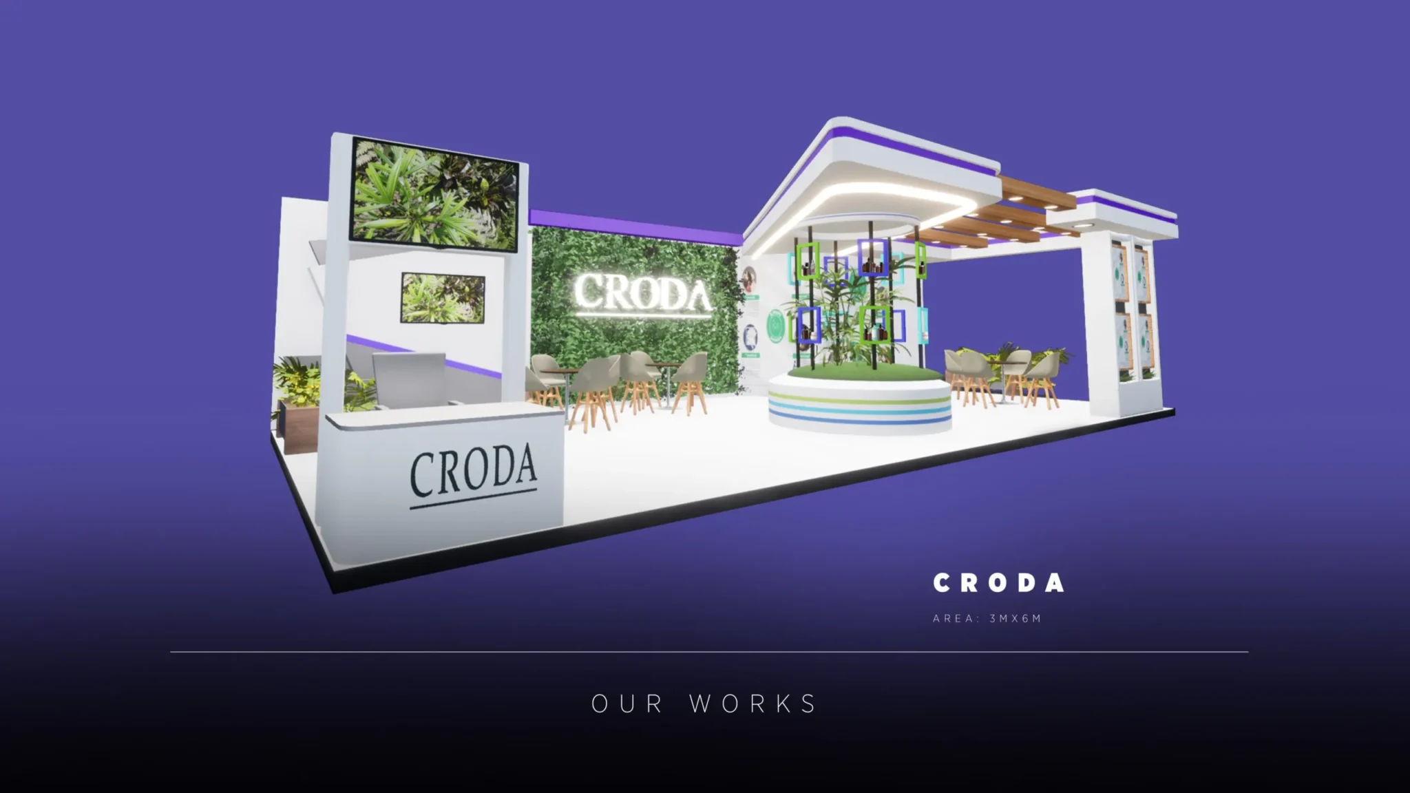 Croda Exhibition Stall by Creative Garage