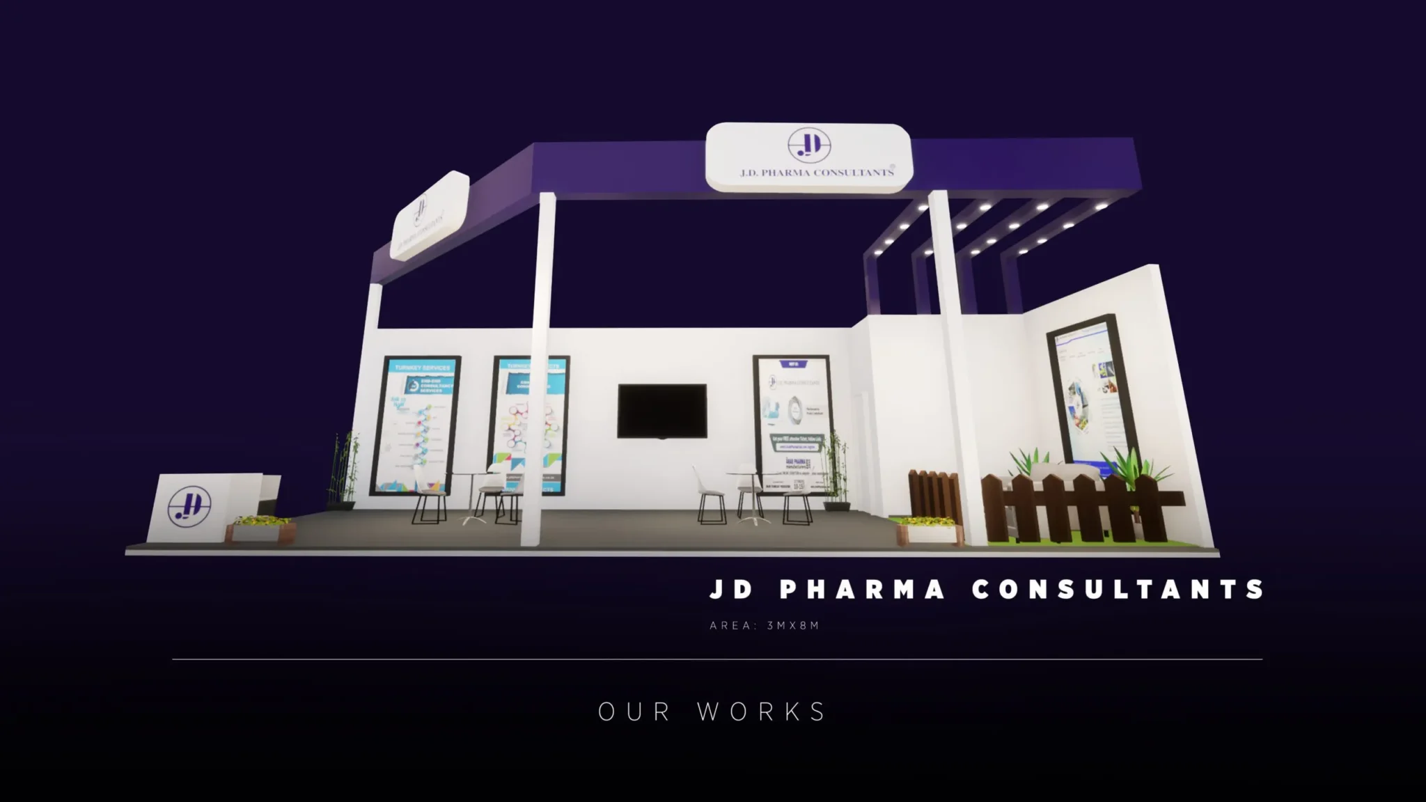 JD Pharma - Exhibition Stall