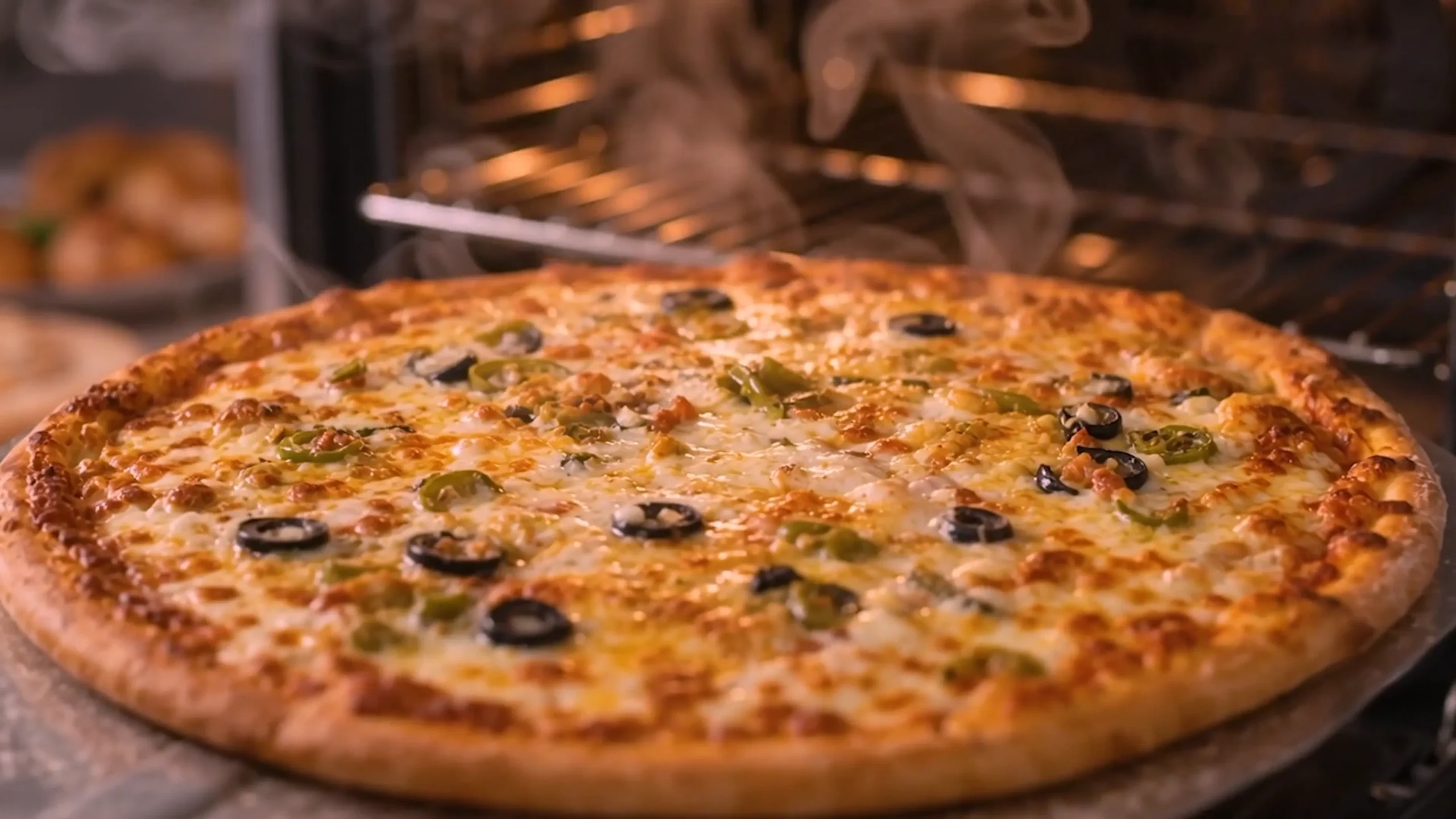Cheesy pizza